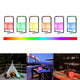 Portable LED Cube Decorative Light，Party lights，AC Charging, 16 RGB Color Changing 26CM - 7Pandas Australia