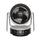 High-quality quiet, with led touch screen control Air Circulation Fan - White - 7Pandas Australia
