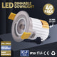 Aluminium die-casting 70cm Cutout Recessed Dimmable LED Downlight 10W 3000K 700LM - 7Pandas Australia