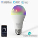 Smart WiFi A19 Pearl Shape 9W E27 RGBCW Changeable Compatible with Alexa, Google Home No Hub Required - 7Pandas Australia