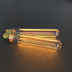 6PACK LED Vintage Style Filament Bulb Tube Shape 6W E27 T300 T185 Warmwhite - 7Pandas Australia