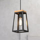 KASA Industrial Vintage Style Pendant Light Black E27 - 7Pandas Australia