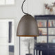 OPRAH 30cm Industrial Style Concrete Pendant Light Kitchen island Fixture Sandstone Black - 7Pandas Australia